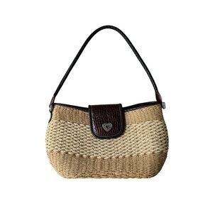 Brown & Tan Shoulder Bag